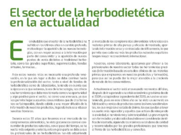 Artículo de opinión en la revista Mi Herbolario